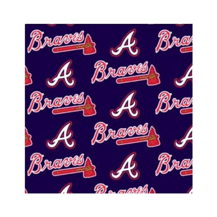 MLB Atlanta Braves Cotton Fabric