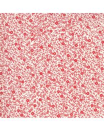 30s Playtime Small Floral Scarlet by Choles Closet from Moda Fabrics