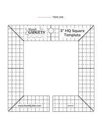 GDQ 5.5 60 Degree Triangle Ruler, use with Hexified Panel Quilts pattern
