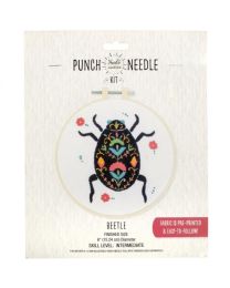 6in Punch Needle Beetle from Needle Creations 