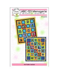 ABC 123 Menagerie Pattern by Cathey Marie Designs