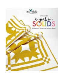 A Year In Solids Book by Jessica Dayon for Riley Blake Designs