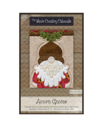 Acorn Gnome Precut Fused Applique Pack by Leanne Anderson for Whole Country Caboodle