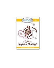 Applique Naptime Monkeys Embroidery Pattern from Purely Gates 