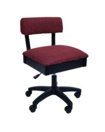 Arrow Hyrdaulic Chair in Solid Red