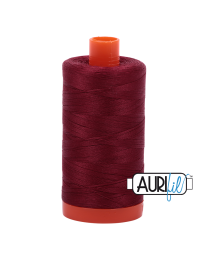 Aurifil 50 wt Thread - Dark Carmine Red 2460
