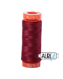 Aurifil 50 wt Thread Carmine  Red