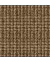 Autumn Brown Double Weave from Woolies Flannel