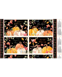 Autumn Day Placemat Panel by Nancy Mink for Wilmington Prints