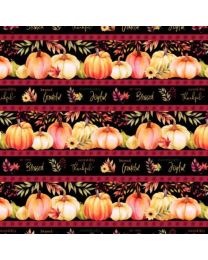 Autumn Light Stripe Multi by Lola Molina for Wilmington Prints