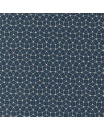 Back To Basics Blueberry Mosaic Geometrics by Kansas Troubles Quilters for Moda