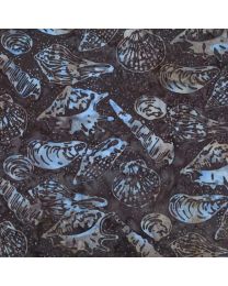 Bali Batik Sea Shell Gravel by Wildfire Designs for Hoffman Fabrics