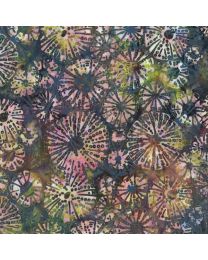 Bali Batik Urchins Sea Urchin by Wildfire Designs for Hoffman Fabrics