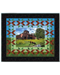 Barn Quilt from Hoffman