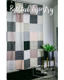 Bathtub Tapestry Curtain by Kaitlyn Howell for Knot  Thread