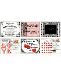 Be Mine Placemat Panel by Janet Wecker-Frisch for Riley Blake