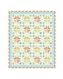 Beautiful Garden Quilt Kit from In the Beginning