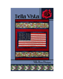 Bella Vista Panel Quilt Pattern by for Villa Rosa Designs