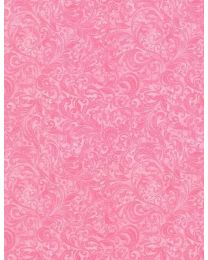 Belle Pink Tonal Scroll from Timeless Treasures
