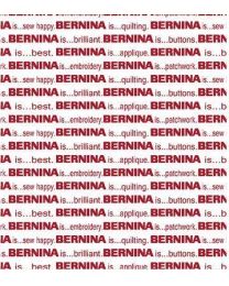 Bernina Logo White from Benartex