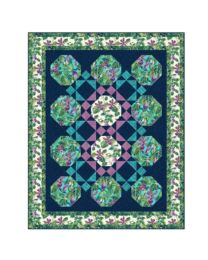 Birds and Blooms Quilt Kit from Northcott