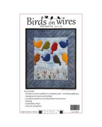 Birds on Wires Wall Quilt Kit from Rachels of Greenfield
