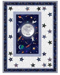 Blast Off Quilt Kit featuring Fabrics from Timeless Treasures
