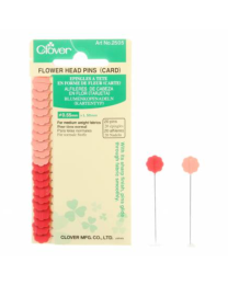 Bohin Flower Head Pins Size 32 - 2in 20ct 2 colors