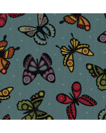 Bonnies Butterflies Butterflies Blue by Bonnie Sullivan from Maywood
