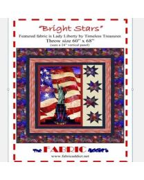 Bright Stars Quilt Pattern from The Fabric Addict