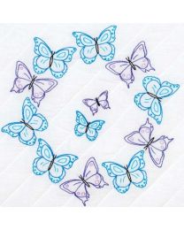 Brilliant Butterflies 18 Quilt Blocks from Jack Dempsey Inc