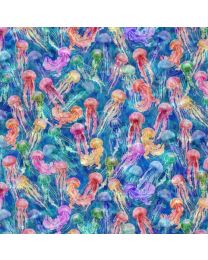 Calypso Jellyfish  from In the Beginning Fabrics