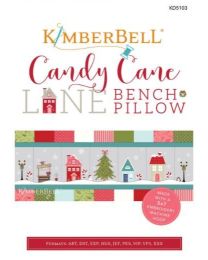 Candy Cane Lane Bench Pillow Embroidery Designs from Kimberbell
