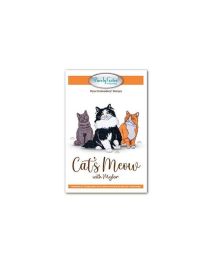 Cats Meow with Mylar Embroidery Pattern from Purely Gates 