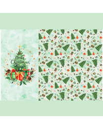 Celebrate the Seasons December Panel by Hoffman Fabrics