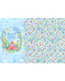 Celebrate the Seasons Spring is in the Air Panel from Hoffman Fabrics