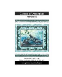 Center of Attention Manatees Pattern from Pine Tree Country Quilts