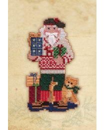 Christmas Giving Stitched and Beaded Kit from Mill Hill