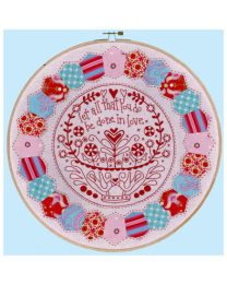 Circle of Love Embroidery Kit