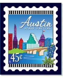 City Stamp Austin