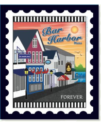 City Stamp Bar Harbor