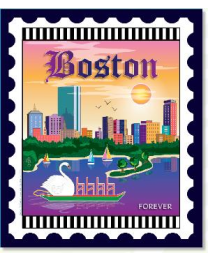 City Stamp Boston