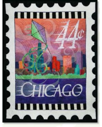 City Stamp Chicago