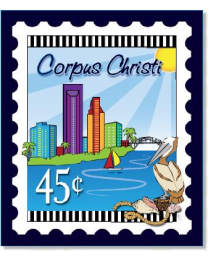 City Stamp Corpus Christi