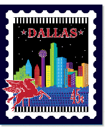 City Stamp Dallas
