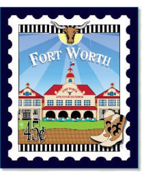 City Stamp Fort Worth