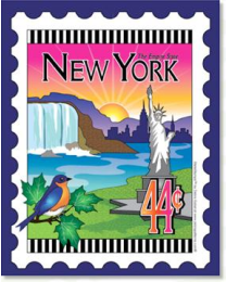 City Stamp New York