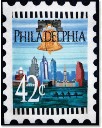 City Stamp Philadelphia
