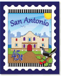 City Stamp San Antonio