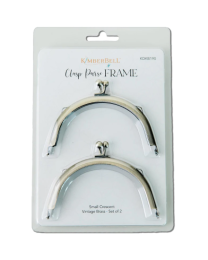 Clasp Purse Frame Crescent Small 2pk by Kimberbell